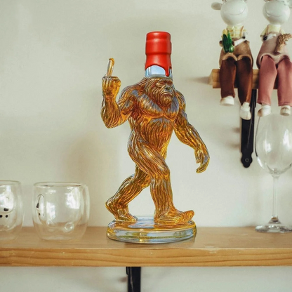 Funny Bigfoot Whiskey Decanter