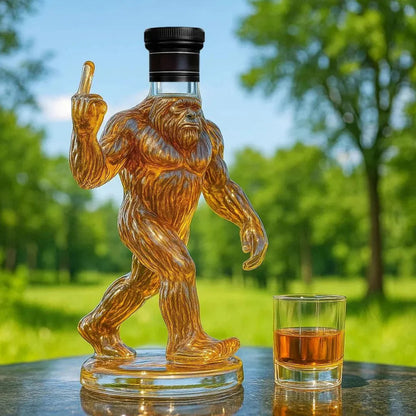 Funny Bigfoot Whiskey Decanter