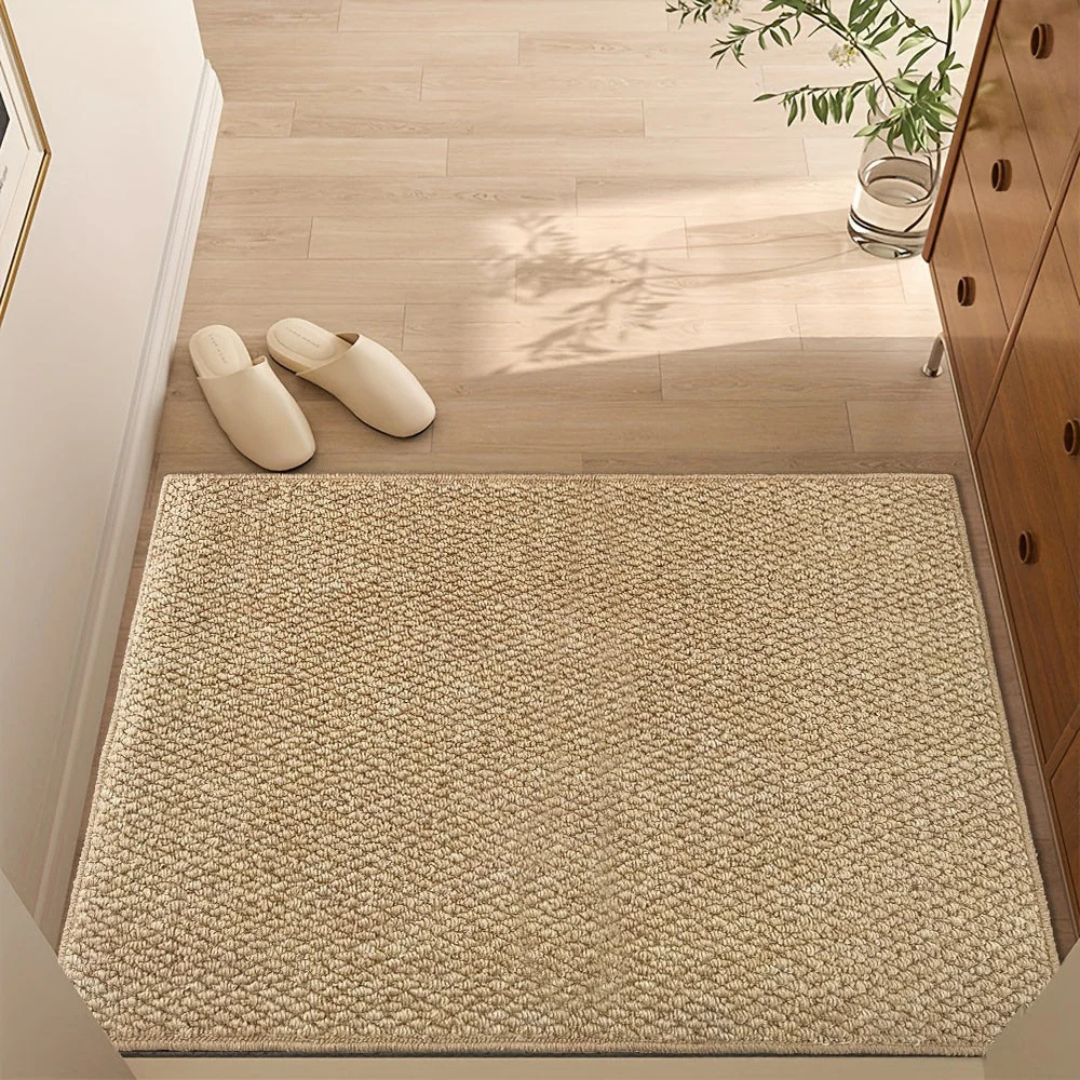 Indoor Doormat with Woven Texture