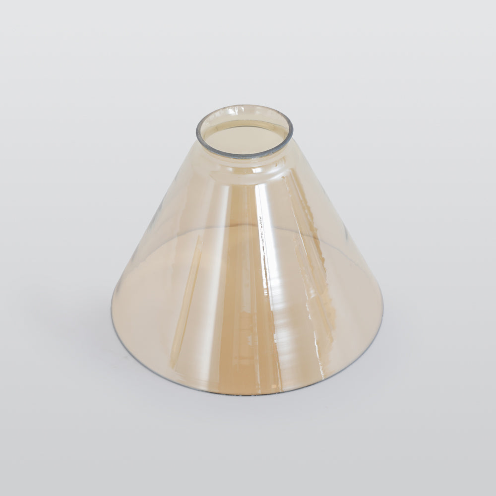 Industrial Pendant Light with Glass Shade and Adjustable Cord