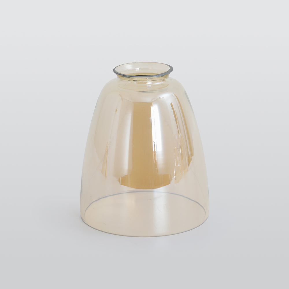 Industrial Pendant Light with Glass Shade and Adjustable Cord