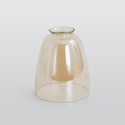 Industrial Pendant Light with Glass Shade and Adjustable Cord