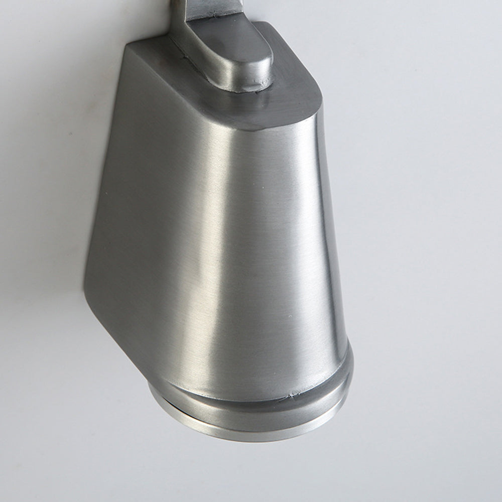Industrial Wall Lamp with Bell-Shaped Metal Shade and Integrated LED
