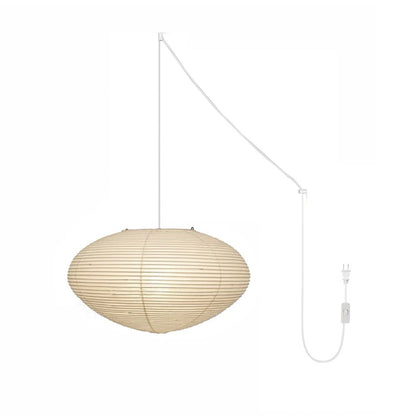 Japanese Washi Paper Lantern Swag Pendant Light