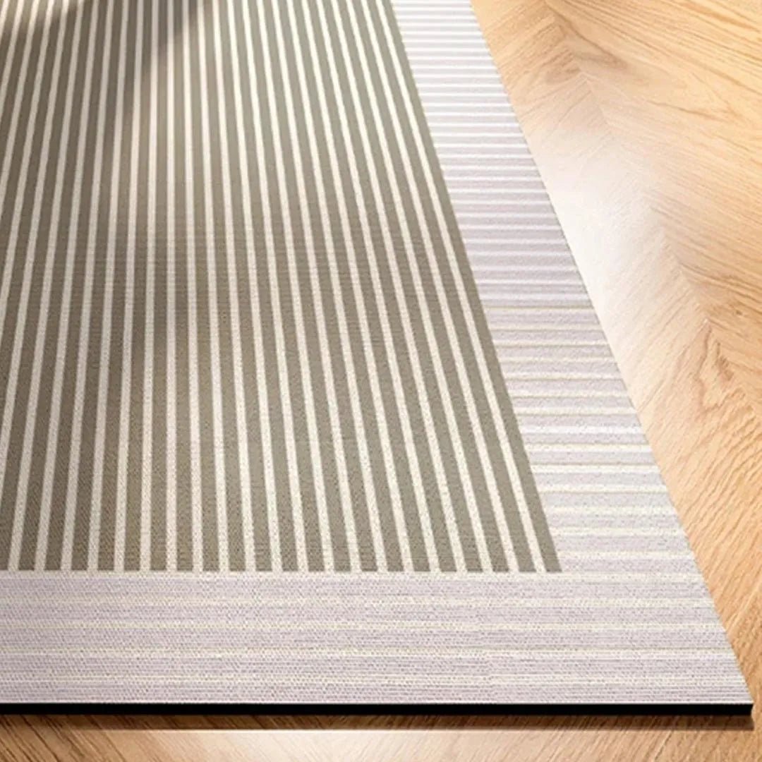 Kitchen Runner Rug with Non-Slip Backing and Modern Pattern