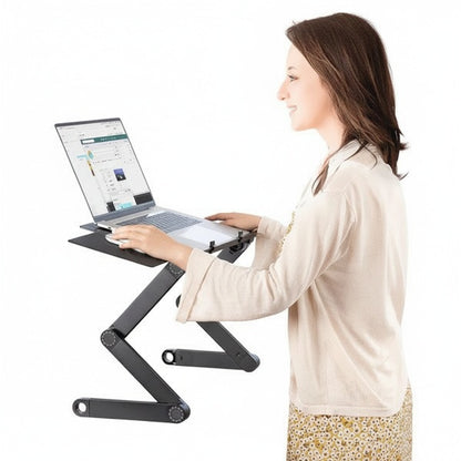 Laptop Stand with Mouse Plate and Ventilation Holes