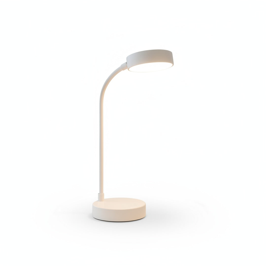 LED Desk Lamp Minimalist with Flexible Gooseneck and Dimmable Light
