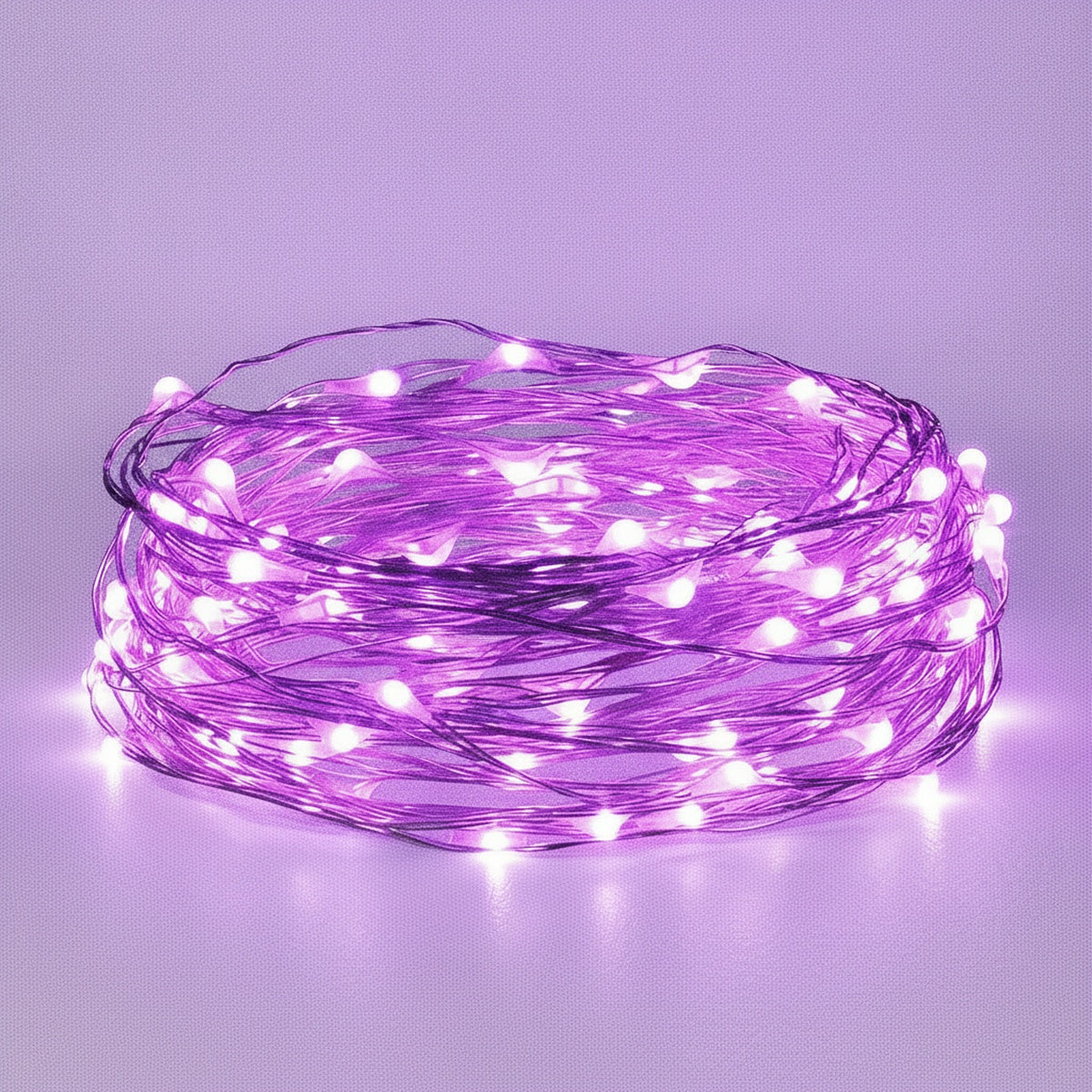 LED Fairy String Lights Battery Operated with Flexible Wire and Multiple Light Modes