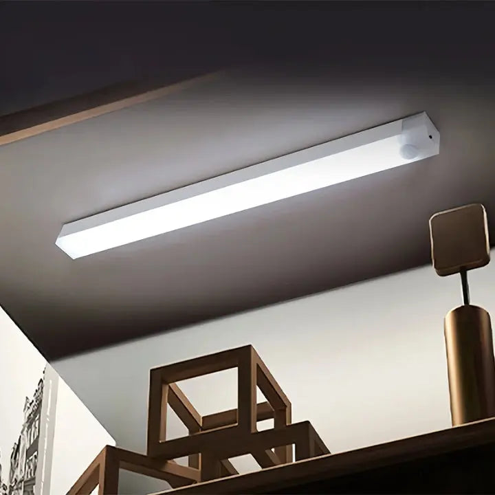 LED Light Bar with Motion Sensor Wireless Rechargeable Cabinet Light