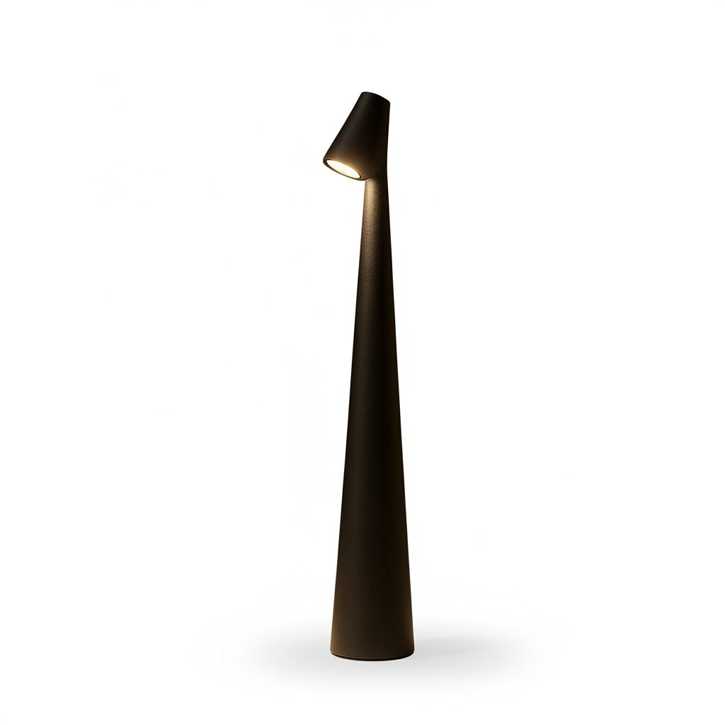 LED Table Lamp Minimalist Dimmable Wireless Rechargeable with Adjustable Light