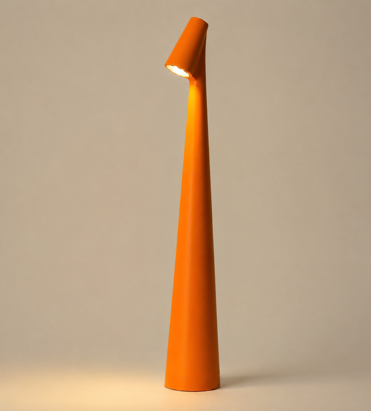 LED Table Lamp Minimalist Dimmable Wireless Rechargeable with Adjustable Light