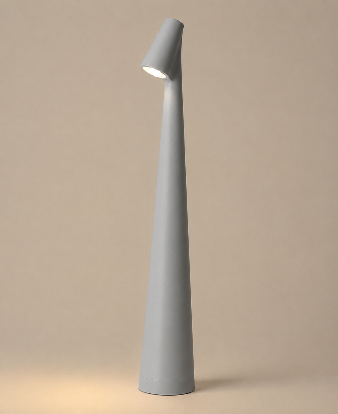 LED Table Lamp Minimalist Dimmable Wireless Rechargeable with Adjustable Light