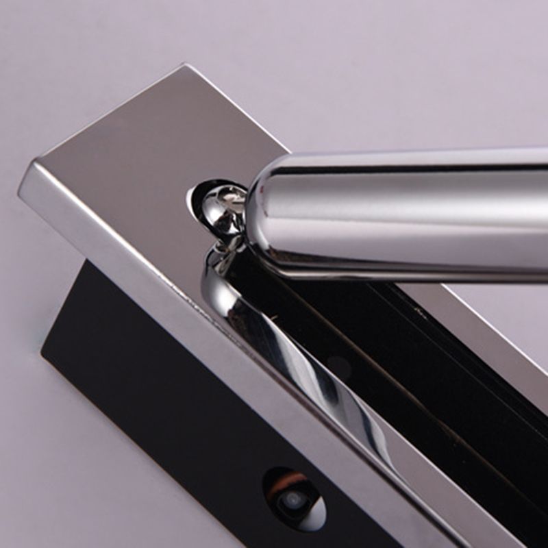 LED Wall Reading Lamp Modern Minimalist with Adjustable Spotlight and Hardwired Install