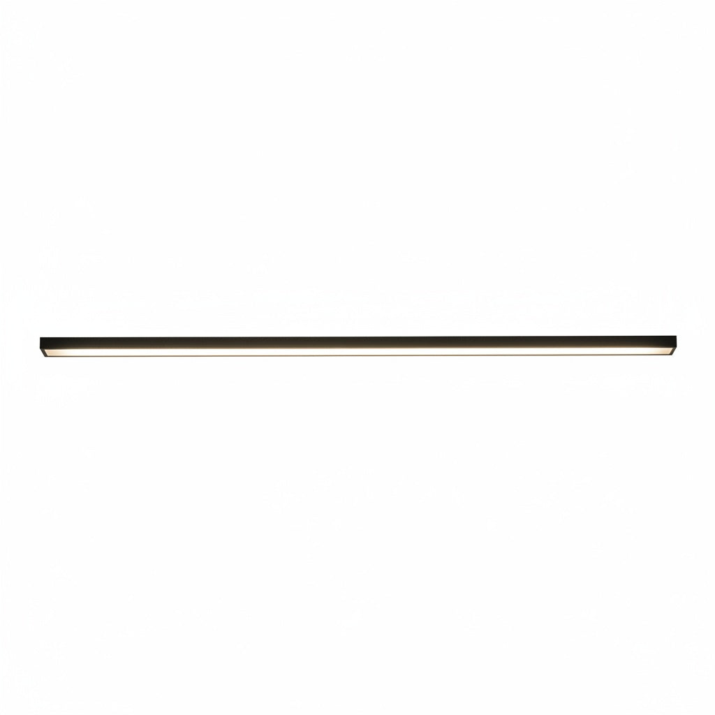 Linear LED Ceiling Light Minimalist Flush Mount with Tri-Colour and Dual Installation