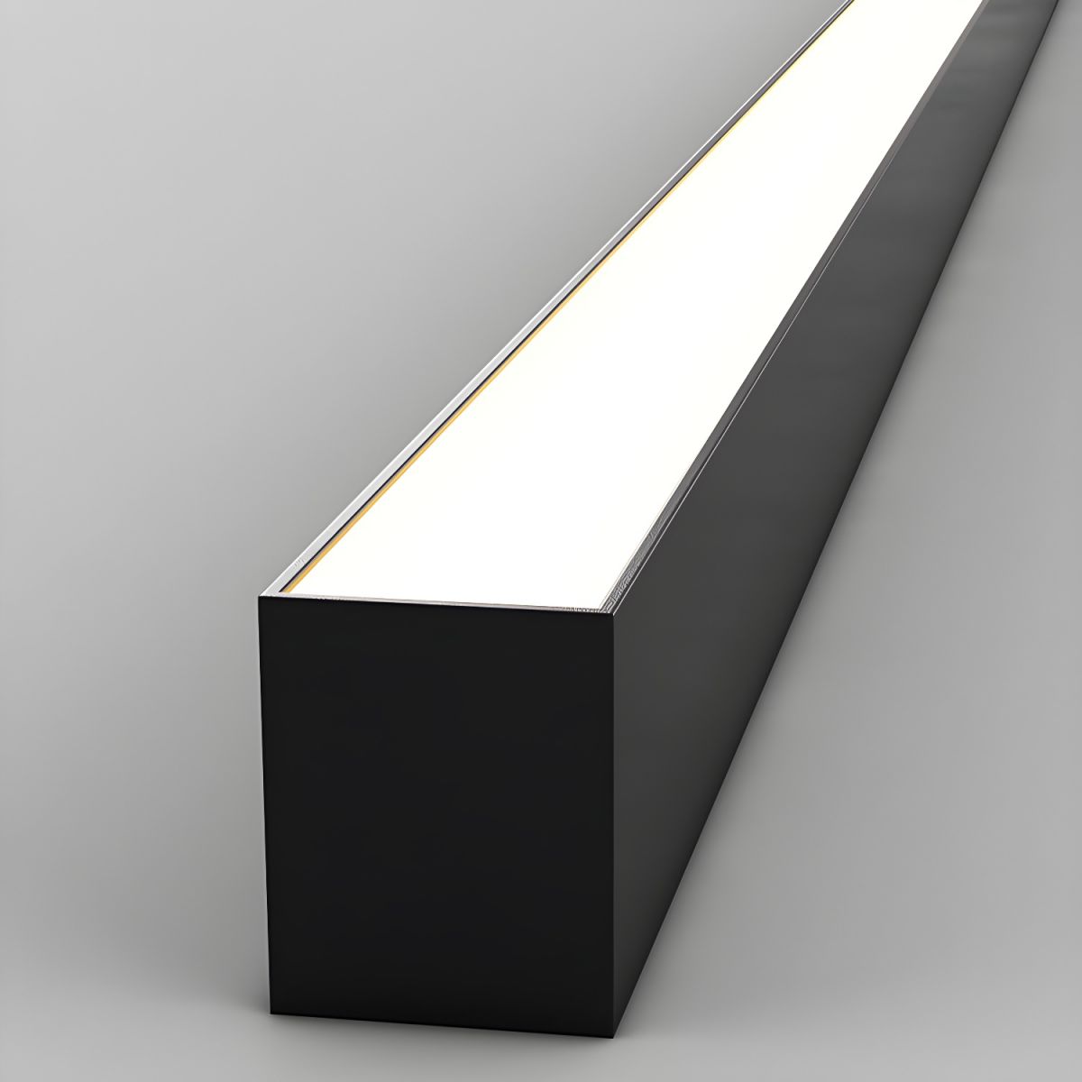 Linear LED Ceiling Light Minimalist Flush Mount with Tri-Colour and Dual Installation