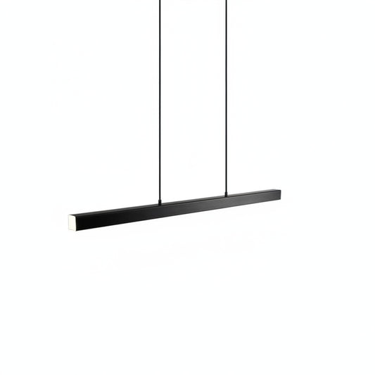 Linear LED Pendant Lamp Minimalist with Integrated LED and Adjustable Length