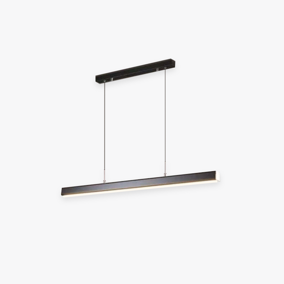 Linear LED Pendant Lamp Minimalist with Integrated LED and Adjustable Length