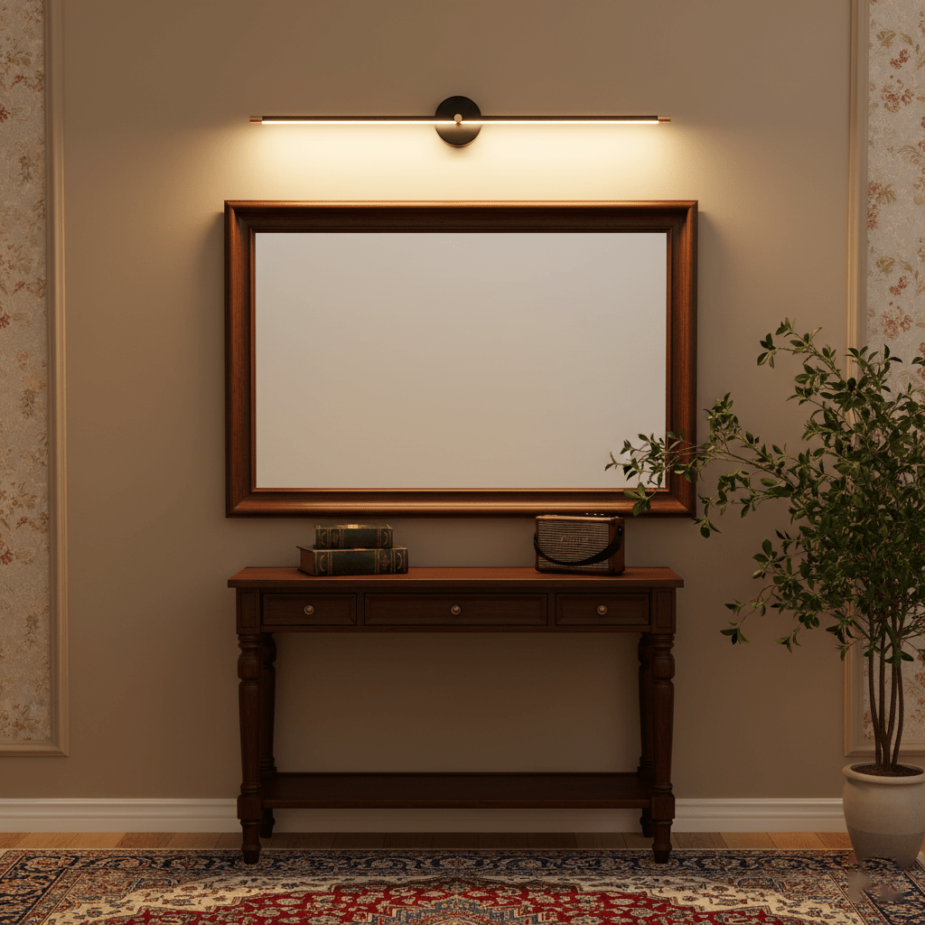 Linear LED Wall Lamp Minimalist Vanity and Picture Light with Integrated LED