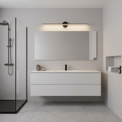Linear LED Wall Lamp Minimalist Vanity and Picture Light with Integrated LED