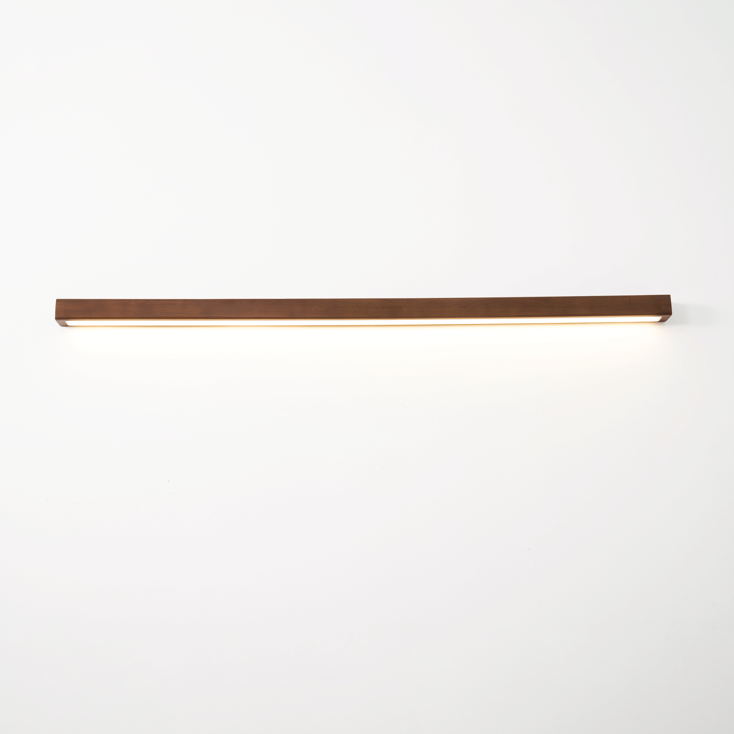 Linear Wood Wall Light Scandinavian with Dual-Mount Design and Integrated LED