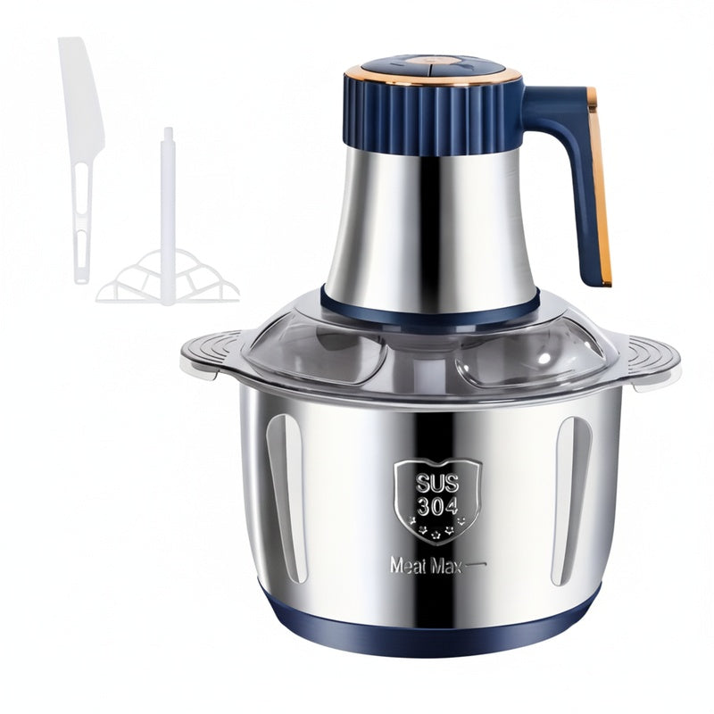Meat Grinder and Vegetable Chopper Food Processor with Six Blades