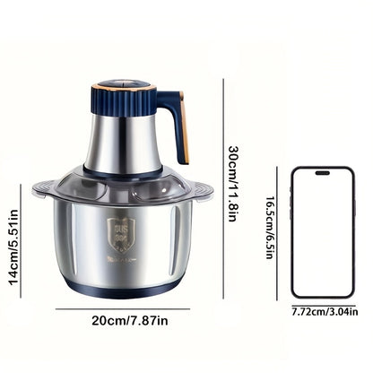 Meat Grinder and Vegetable Chopper Food Processor with Six Blades