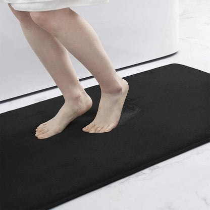 Memory Foam Bath Mat with Antislip Bottom and High Absorbency