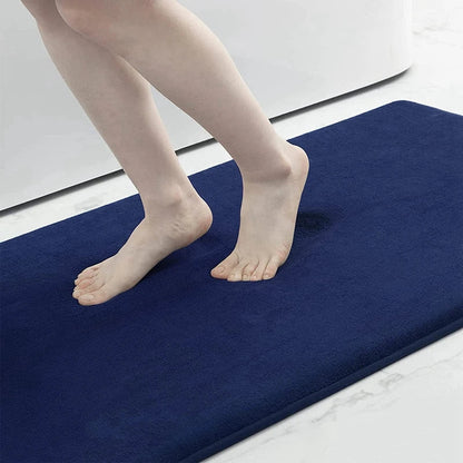 Memory Foam Bath Mat with Antislip Bottom and High Absorbency