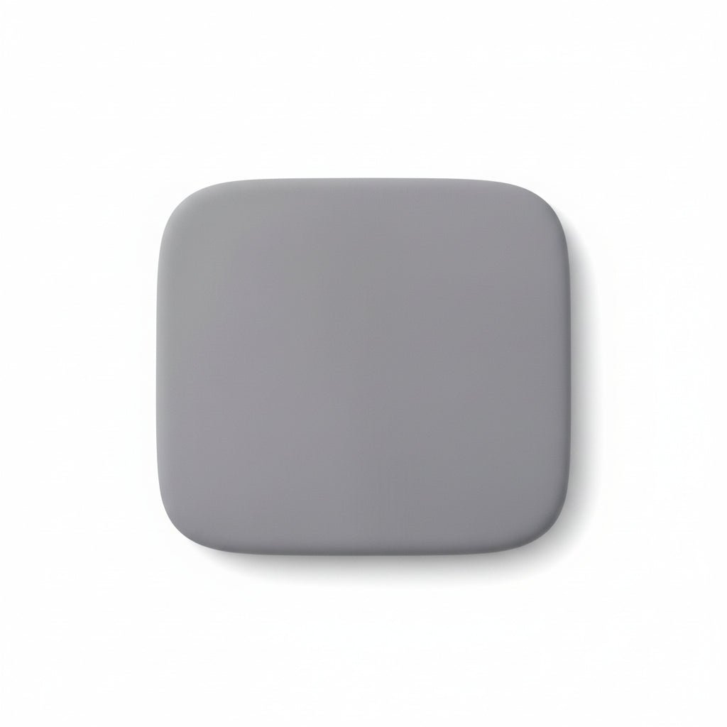 Memory Foam Seat Cushion with Non-Slip Base and Removable Cover