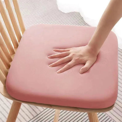 Memory Foam Seat Cushion with Non-Slip Base and Removable Cover