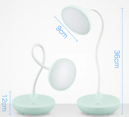Minimalist LED Desk Lamp with Flexible Neck, Touch Control and Dimming