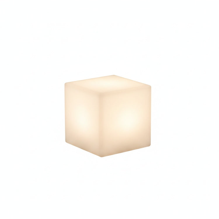 Minimalist LED Table Lamp with Remote Control and Geometric Shape