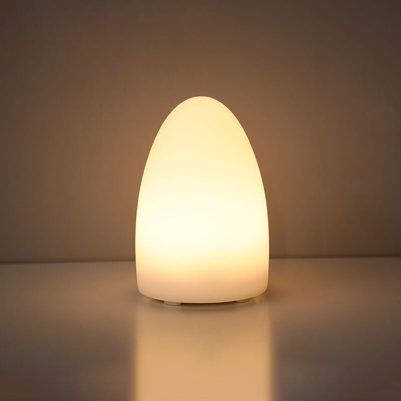 Minimalist LED Table Lamp with Remote Control and Geometric Shape