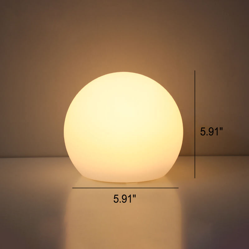 Minimalist LED Table Lamp with Remote Control and Geometric Shape