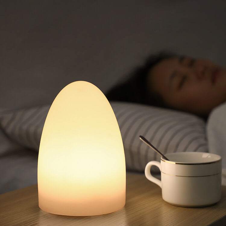 Minimalist LED Table Lamp with Remote Control and Geometric Shape