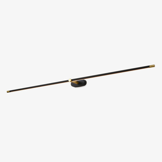 Minimalist Linear Wall Lamp Cordless with Touch Dimming and Remote Control