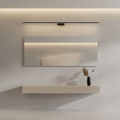 Minimalist Linear Wall Lamp Cordless with Touch Dimming and Remote Control