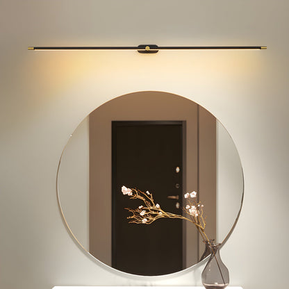 Minimalist Linear Wall Lamp Cordless with Touch Dimming and Remote Control