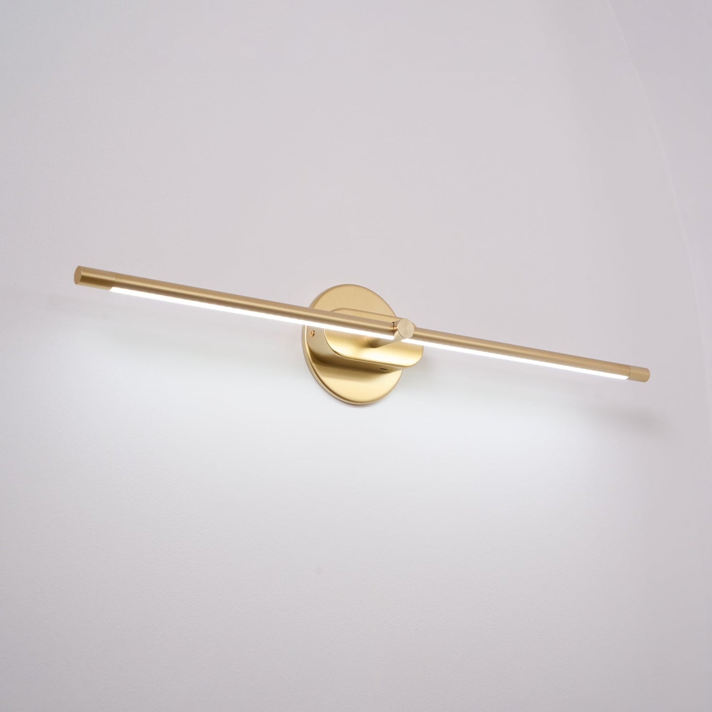 Minimalist Linear Wall Lamp Cordless with Touch Dimming and Remote Control