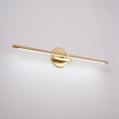 Minimalist Linear Wall Lamp Cordless with Touch Dimming and Remote Control