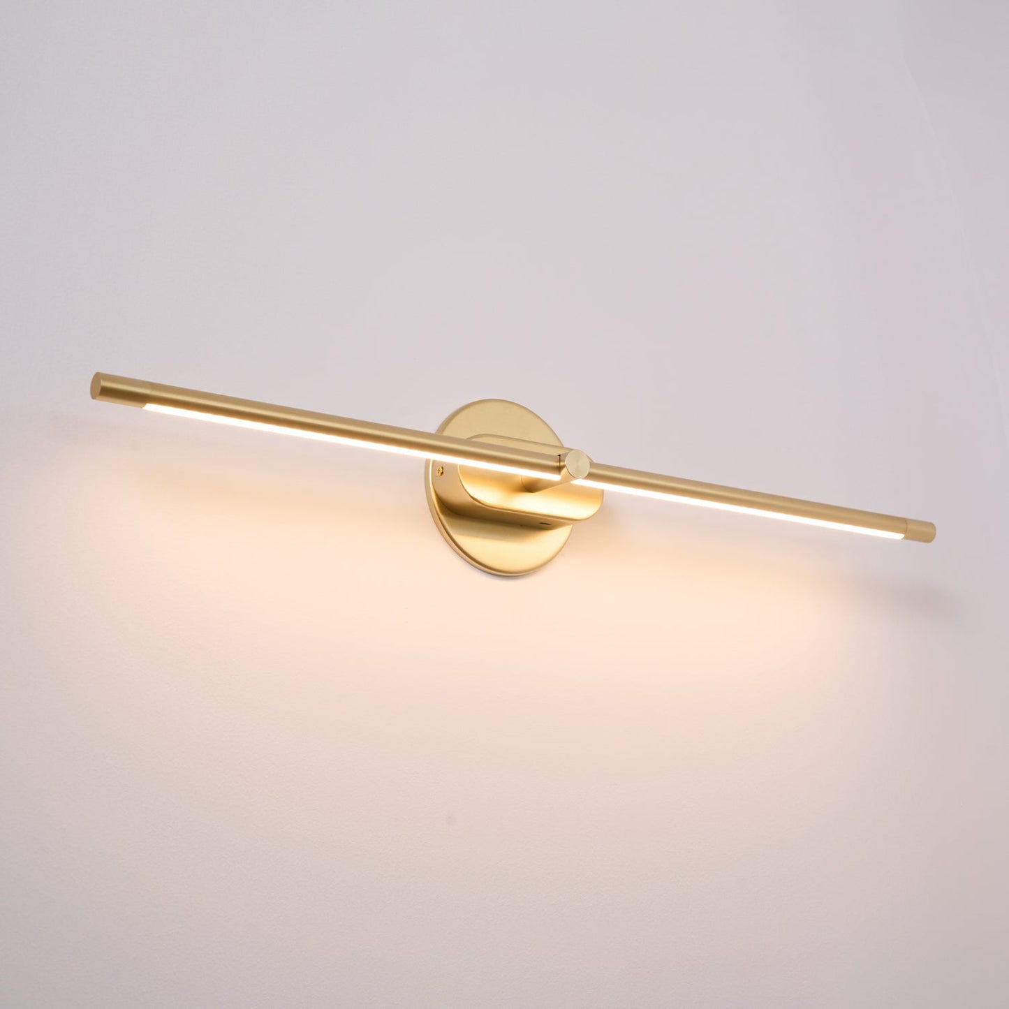 Minimalist Linear Wall Lamp Cordless with Touch Dimming and Remote Control