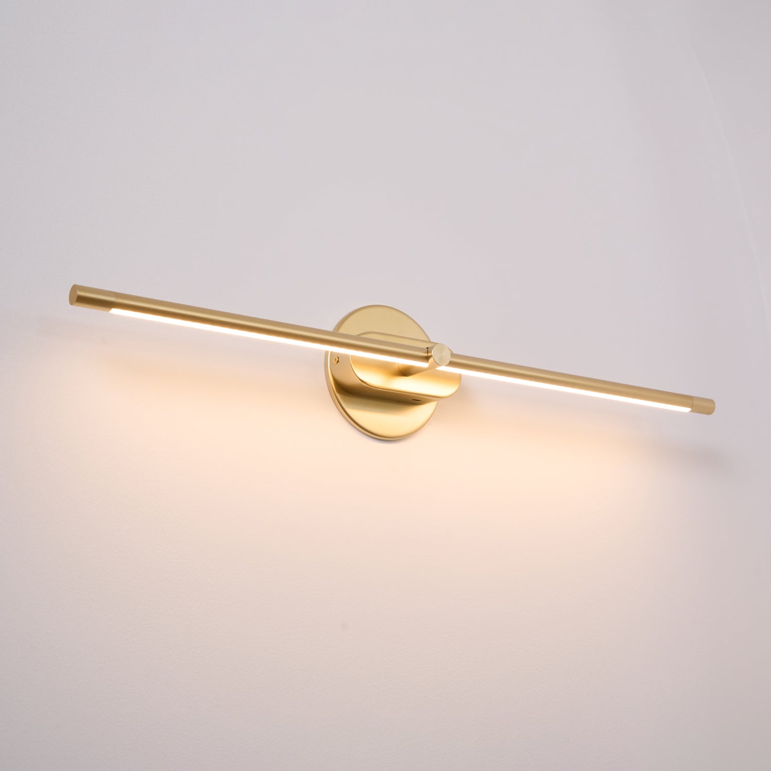 Minimalist Linear Wall Lamp Cordless with Touch Dimming and Remote Control