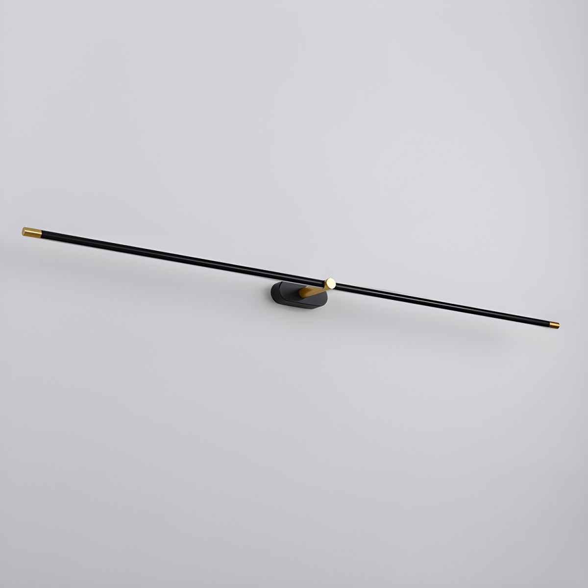 Minimalist Linear Wall Lamp Cordless with Touch Dimming and Remote Control