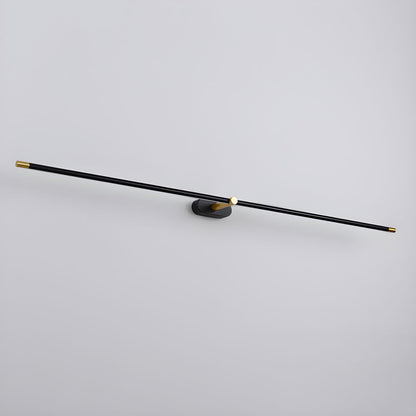 Minimalist Linear Wall Lamp Cordless with Touch Dimming and Remote Control