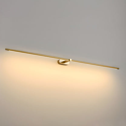 Minimalist Linear Wall Lamp Cordless with Touch Dimming and Remote Control