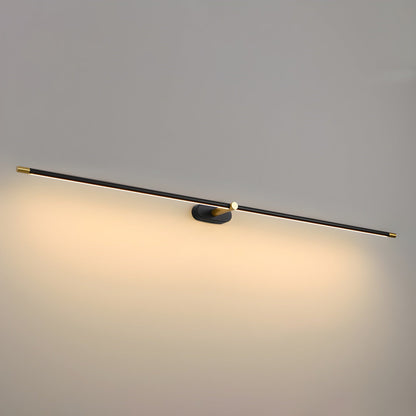 Minimalist Linear Wall Lamp Cordless with Touch Dimming and Remote Control