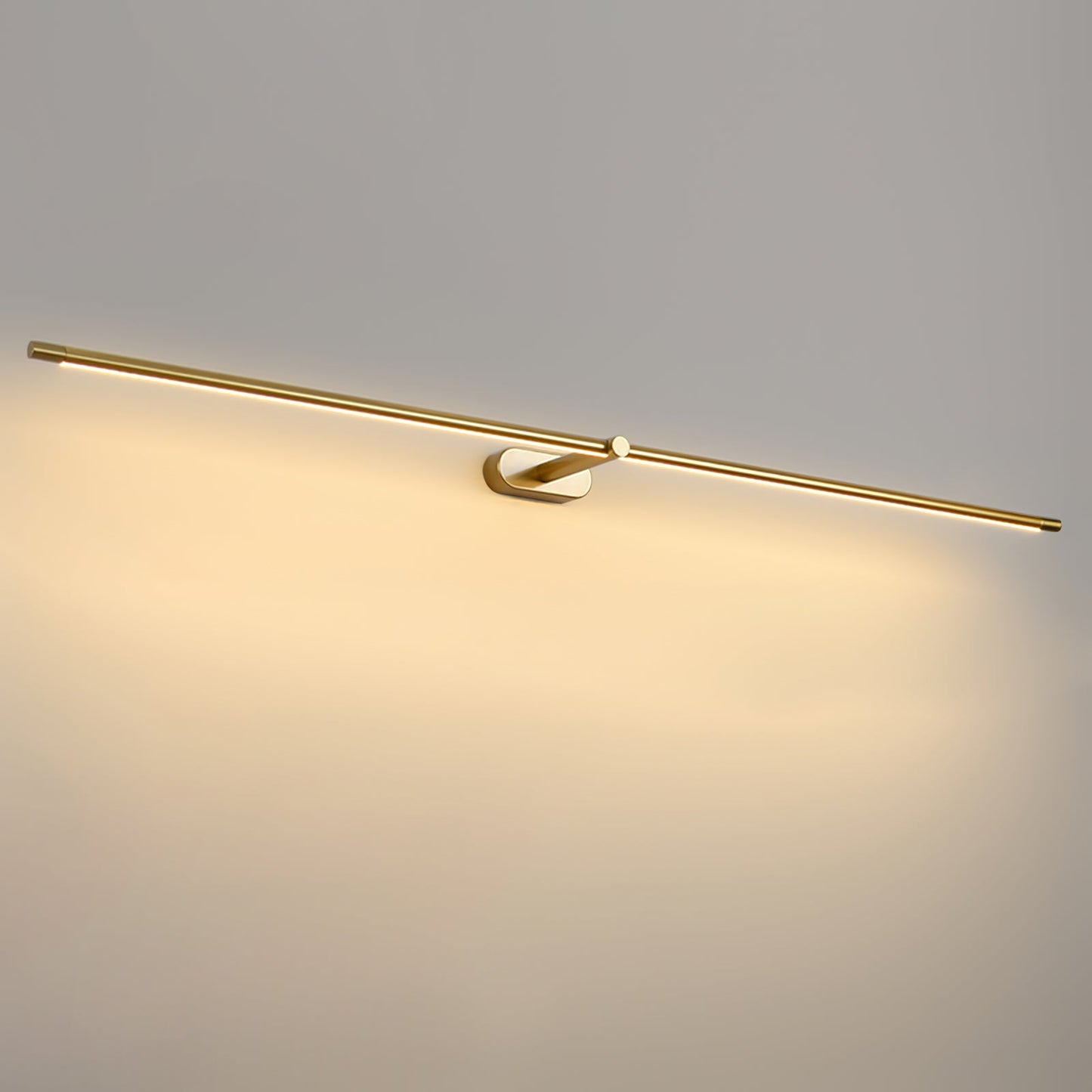 Minimalist Linear Wall Lamp Cordless with Touch Dimming and Remote Control