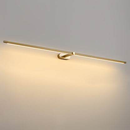 Minimalist Linear Wall Lamp Cordless with Touch Dimming and Remote Control