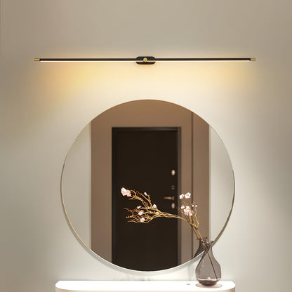 Minimalist Linear Wall Lamp Cordless with Touch Dimming and Remote Control