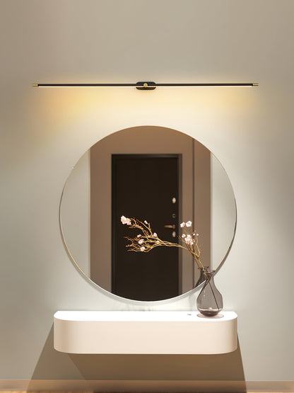 Minimalist Linear Wall Lamp Cordless with Touch Dimming and Remote Control